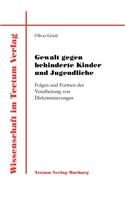 Gewalt gegen behinderte Kinder und Jugendliche