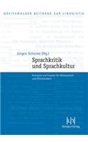 Sprachkritik Und Sprachkultur