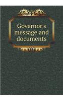 Governor's Message and Documents