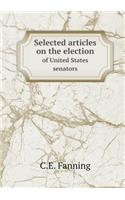 Selected Articles on the Election of United States Senators