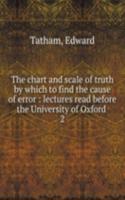 chart and scale of truth by which to find the cause of error : lectures read before the University of Oxford