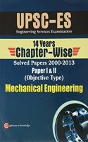 Upsc-Es Mechanical Engineering Solved Paper I & Ii (Chapter Wise 2000 - 2013)