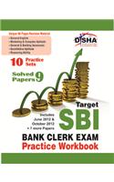 Target SBI Clerk Exam 2013 - 9 Solved + 10 Mock Papers (English) Practice Workbook