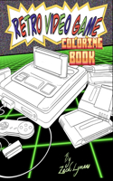 Retro Video Game Coloring Book