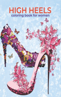 High Heels Coloring Book For Women