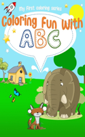 ABC First Coloring Book Age 1-3