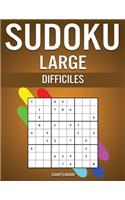 Sudoku Large Difficiles: 250 Sudoku de Niveau Difficile pour Joueurs Avancés, avec Solutions - Large