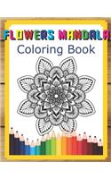 Flowers Mandala Coloring Book