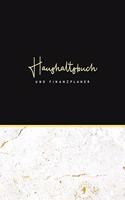 Haushaltsbuch und Finanzplaner: Schwarz und Gold Marmor - Haushaltsplan zum einfachen Eintragen der Ein- und Ausgaben(11 Finanzbücher)