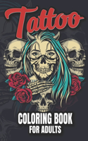 Tattoo Coloring Book For Adults