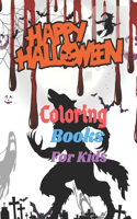 Happy Halloween Coloring Books For Kids