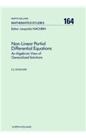 Non-Linear Partial Differential Equations