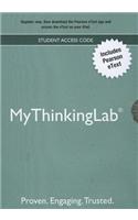 NEW MyLab Thinking without Pearson eText -- ValuePack Access Card