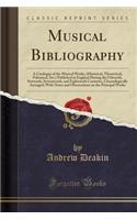 Musical Bibliography