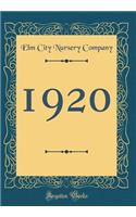 1920 (Classic Reprint)