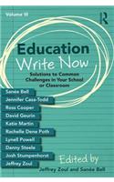 Education Write Now, Volume III