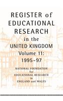 Register of Educational Research in the United Kingdom
