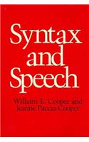 Syntax and Speech