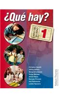 ?Que Hay? Libro del Alumno 1