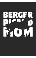 Berger Picard Notebook 'Berger Picard Mom' - Gift for Dog Lovers - Berger Picard Journal