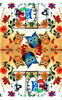 Owl Tapestry Notebook