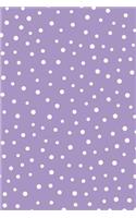 Trendy Polka Dots Design Notebook