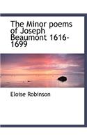 The Minor Poems of Joseph Beaumont 1616-1699