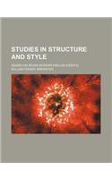 Studies in Structure and Style; (Based on Seven Modern English Essays)