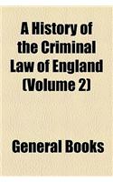 A History of the Criminal Law of England (Volume 2)