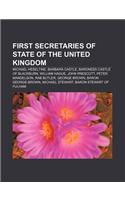 First Secretaries of State of the United Kingdom: Michael Heseltine, Barbara Castle, Baroness Castle of Blackburn, William Hague, John Prescott(English)