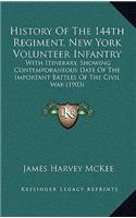 History Of The 144th Regiment, New York Volunteer Infantry
