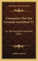 Commentar Uber Das Criminal-Gesetzbuch V2