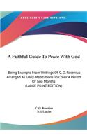 A Faithful Guide to Peace with God