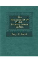 The Measurement of Profit