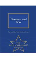 Finance and War - War College Series