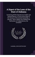 Digest of the Laws of the State of Alabama
