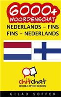 6000+ Nederlands - Fins Fins - Nederlands Woordenschat