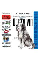 2019 a Year of Dog Trivia Colour Page-A-Day Calendar