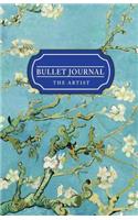 Bullet Journal the Artist: Van Gogh 130 Pgs Dot Grid Journal - Professional Organizer & Productive Notebook System