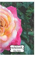 Notebook Journal Dot-Grid, Graph, Lined, Blank No Lined: Pink Rose: Small Pocket Notebook Journal Diary, 120 Pages, 5.5 X 8.5 (Blank Notebook Journal)