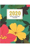 2020 Weekly & Monthly Planner