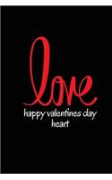 happy valentines day heart Happy Valentine's Day message