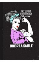 Infertility Hypertension Warrior Unbreakable