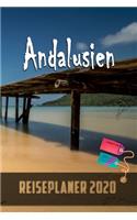 Andalusien - Reiseplaner 2020: Urlaubsplaner für deine Reise in 2020 - Checklisten - Kontaktdaten - Packliste - Platz für Fotos und Zeichnungen - 108 Seiten - 6" x 9" (ca. Din-A5)