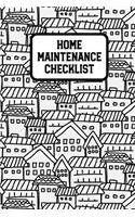 Home Maintenance Checklist