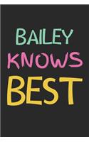 Bailey Knows Best