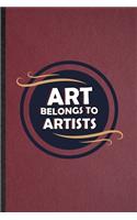 Art Belongs to Artists