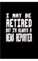 I may be retired but I'm always a news reporter: Food Journal - Track your Meals - Eat clean and fit - Breakfast Lunch Diner Snacks - Time Items Serving Cals Sugar Protein Fiber Carbs Fat - 110 pag