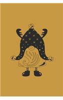 Christmas Gnome, Christmas Notebook Kids, Lined Journal/Notes Christmas (Type 5)
