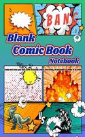 Blank Comic Book Notebook